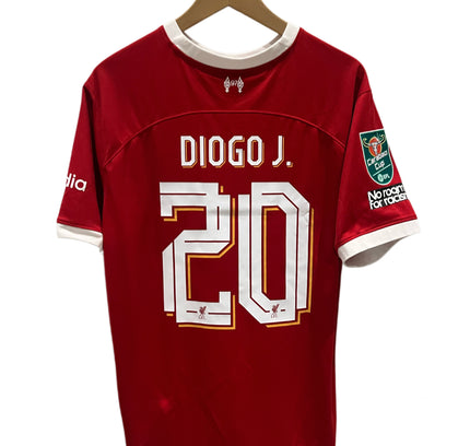 Liverpool home Carabao Cup Final 2024 #20 Diogo Jota (L) 9/10