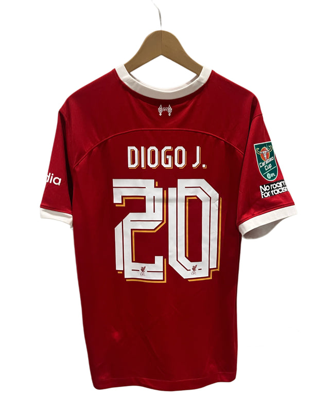 Liverpool home Carabao Cup Final 2024 #20 Diogo Jota (L) 9/10