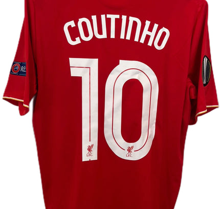 Liverpool home 2016 UEL final #10 Coutinho (M) 8/10