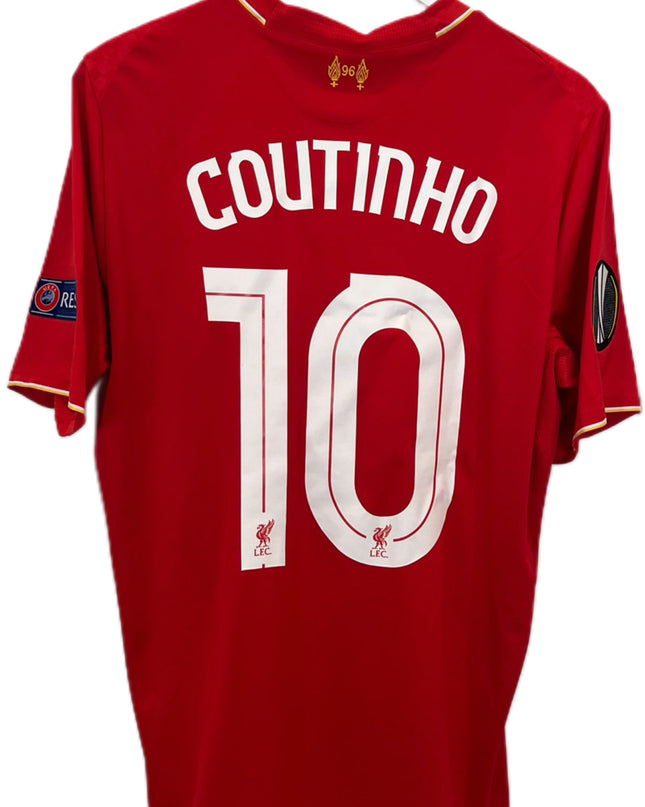 Liverpool home 2016 UEL final #10 Coutinho (M) 8/10