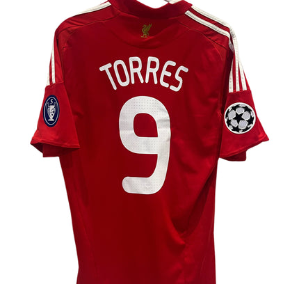 Liverpool home 2008/2010 #9 Torres (M) 7/10