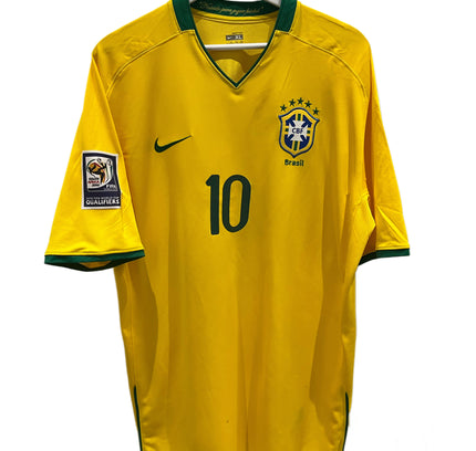 Brazil home 2008/2009 #10 Ronaldinho (XL) 7/10