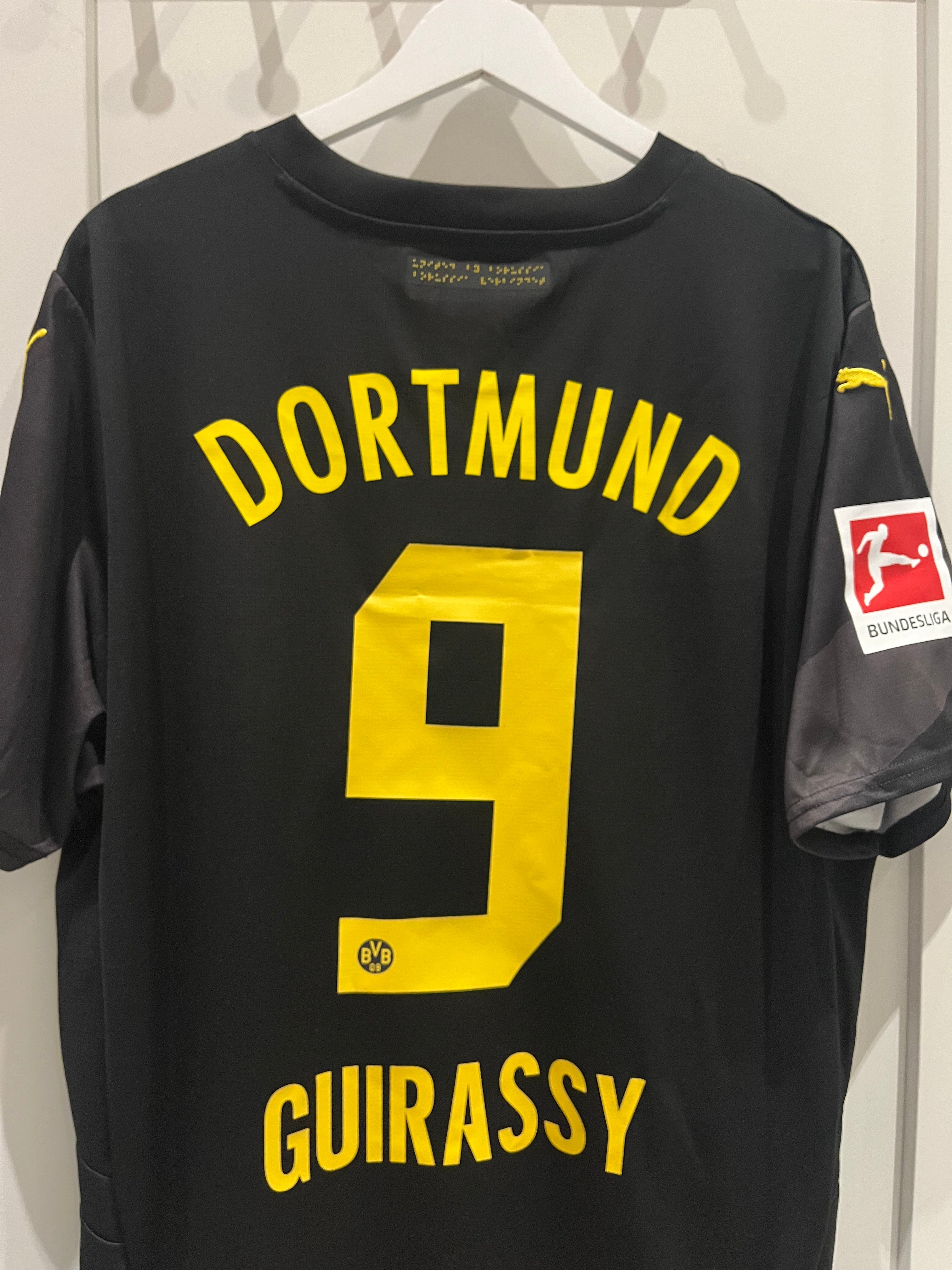 Borussia Dortmund away 24/25 #9 Guirassy (XL) 9/10