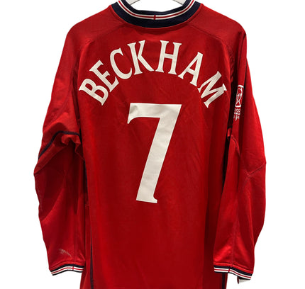 England away 2002 #7 Beckham (XL) 8/10