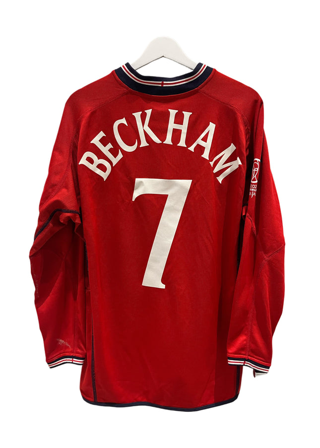 England away 2002 #7 Beckham (XL) 8/10