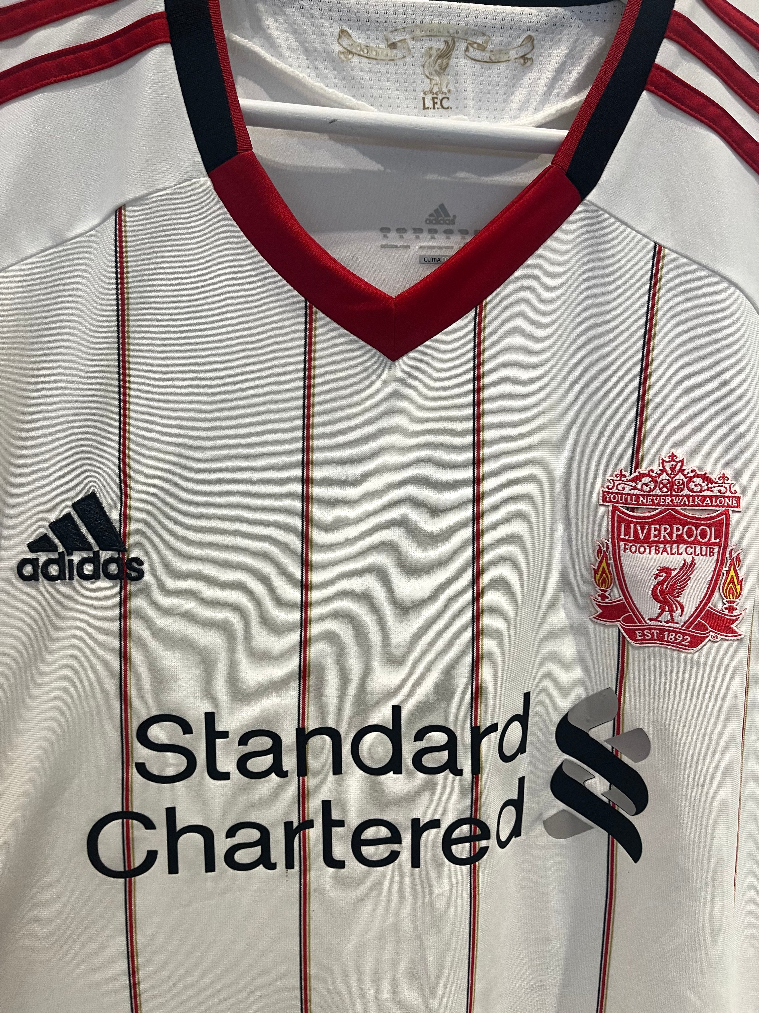 Liverpool away 2010/2011 #8 Gerrard (XL) 8/10