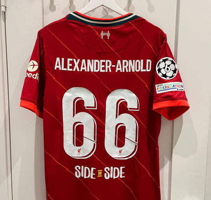 Liverpool home CL finale 2022 #66 Alexander Arnold (L) 8/10