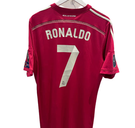 Real Madrid away 2014/2015 #7 Ronaldo (L) 7/10