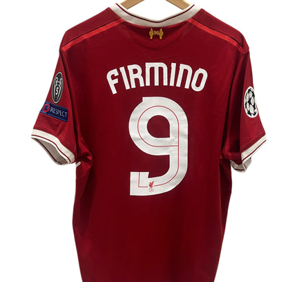 Liverpool home CL Final 2018 #9 Firmino (L) 8/10