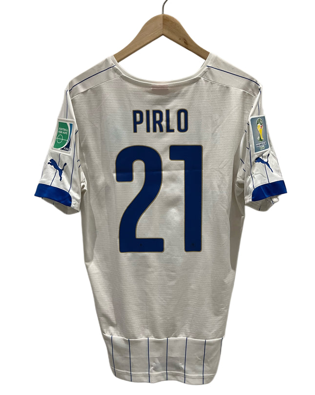Italy home 2014 #21 Pirlo (M) 8/10