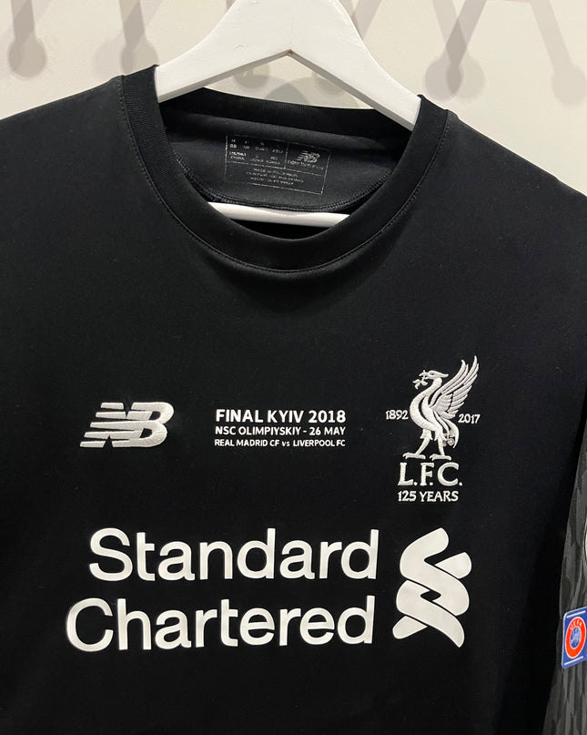 Liverpool Goalkeeper Shirt CL Final 2018 #1 Karius (M) 8/10