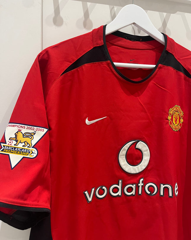 Manchester United home 2002/2004 #7 Ronaldo (M) 8/10