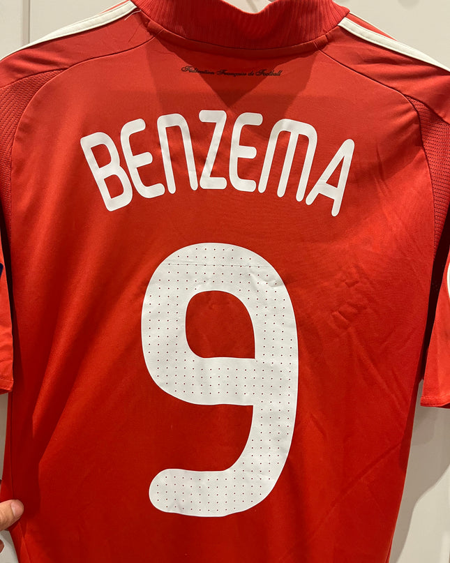France away 2007/2008 #9 Benzema (M) 7/10