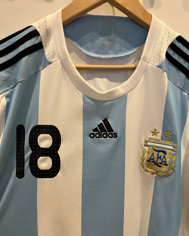 Argentina home 2007/2008 #18 Messi (M) 7/10