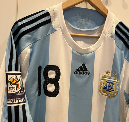Argentina home 2007/2008 #18 Messi (M) 7/10