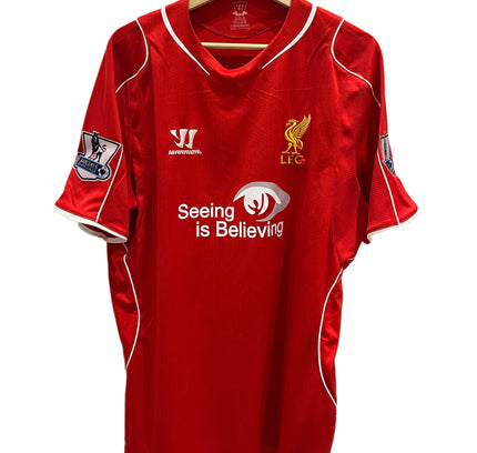 Liverpool home 14/15 #45 Balotelli (XL) 8/10