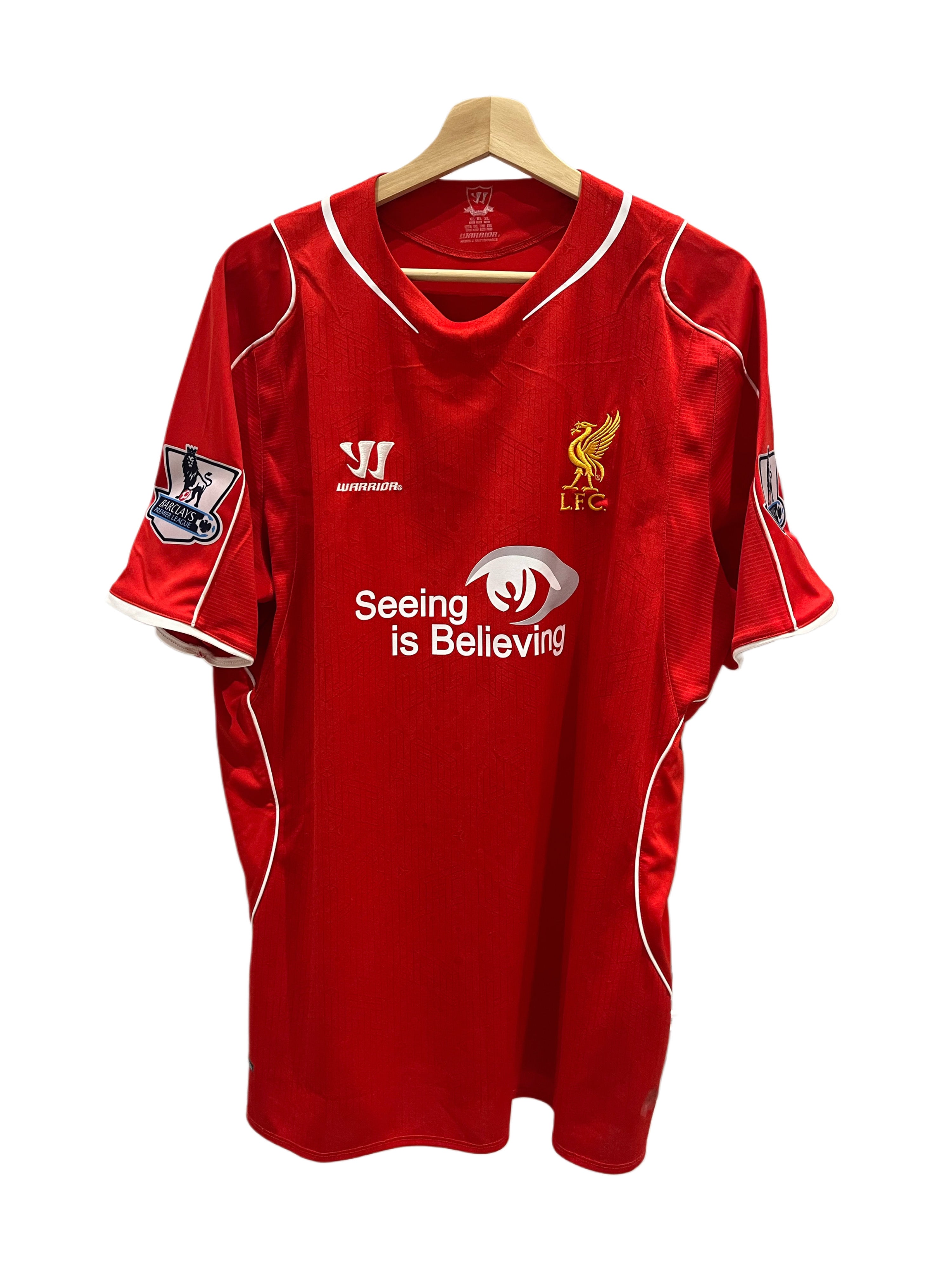 Liverpool home 14/15 #45 Balotelli (XL) 8/10