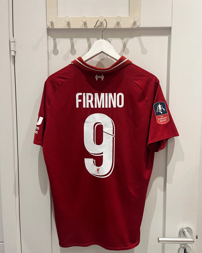 Liverpool home 18/19 #9 Firmino (M) 9/10