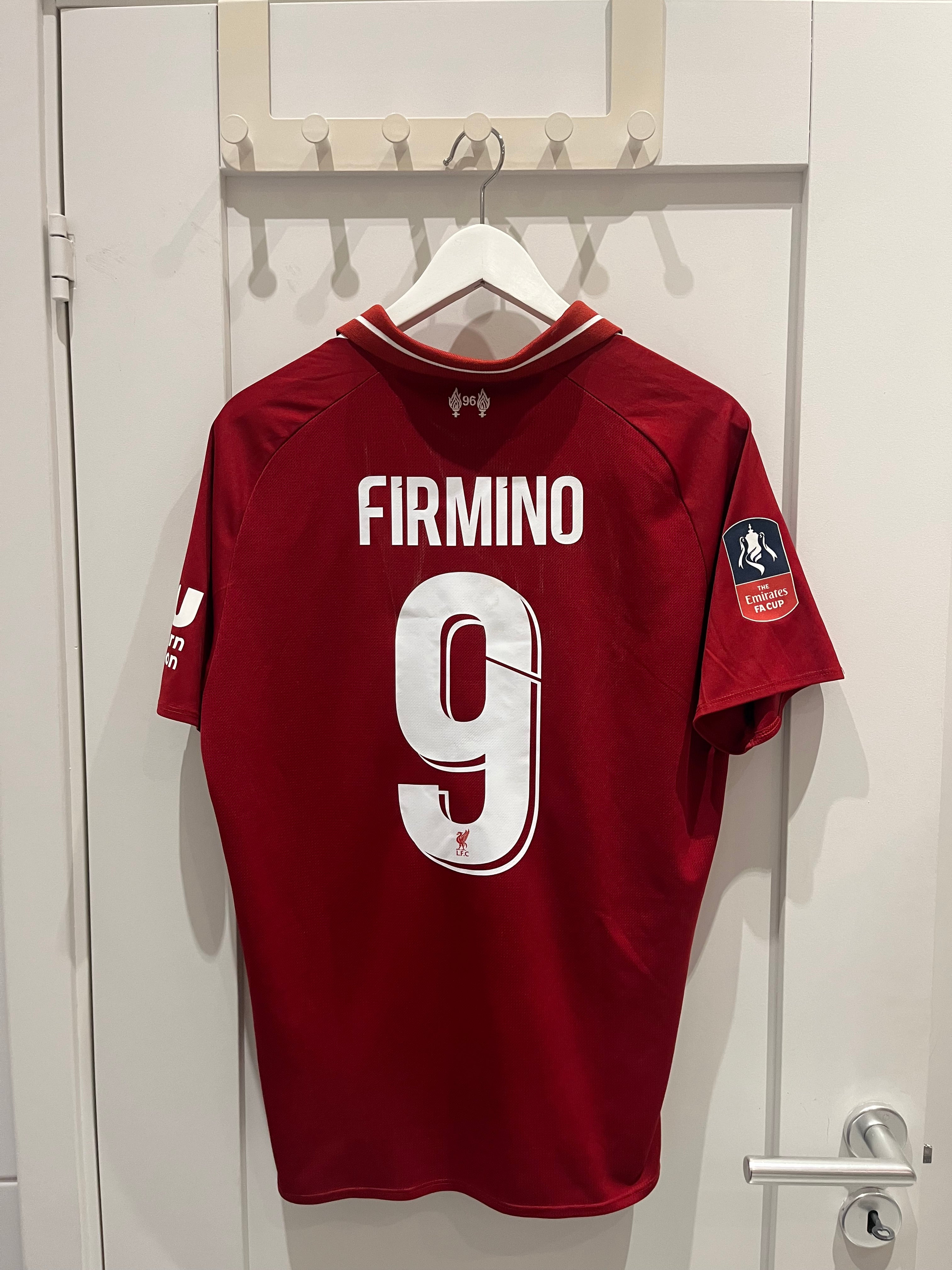 Liverpool home 18/19 #9 Firmino (M) 9/10