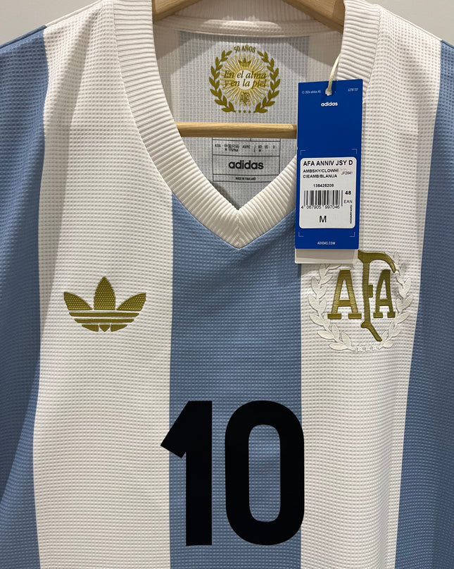 Argentina home 2024/2025 50th Year anniversary #10 Messi (M) 10/10