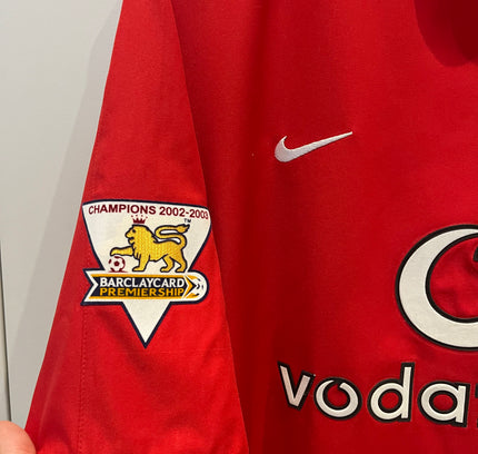 Manchester United home 2002/2004 #7 Ronaldo (XL) 8/10