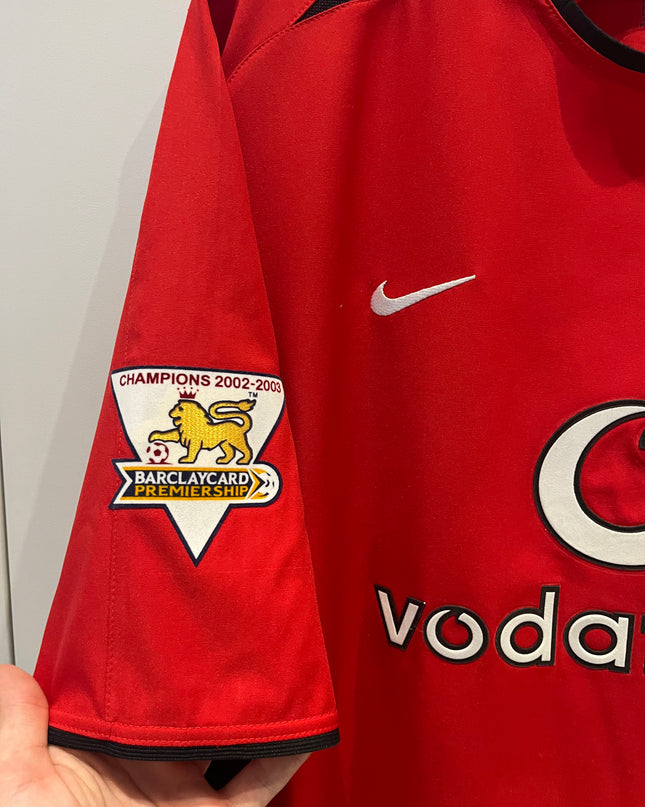 Manchester United home 2002/2004 #7 Ronaldo (XL) 8/10