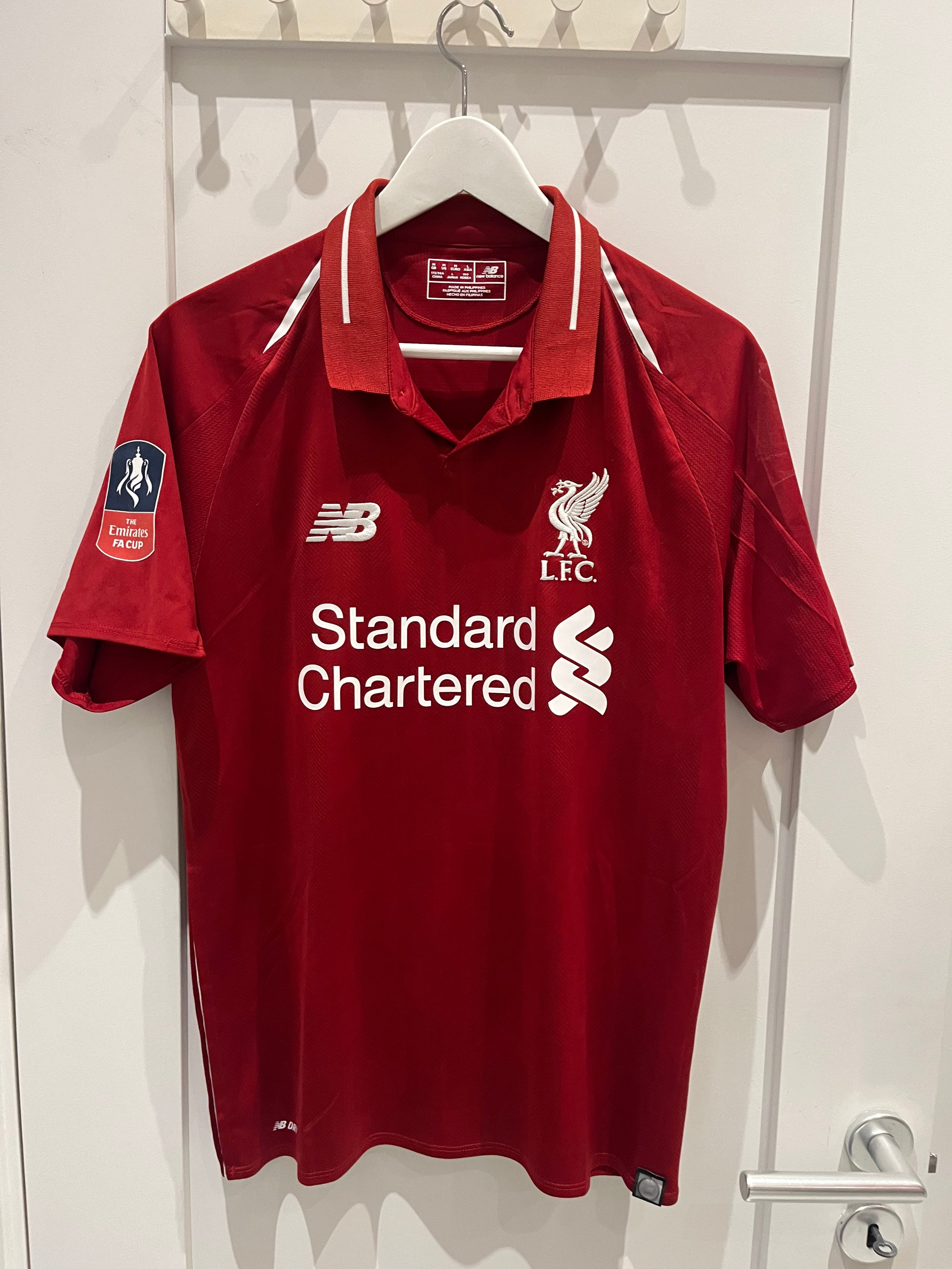 Liverpool home 18/19 #9 Firmino (M) 9/10