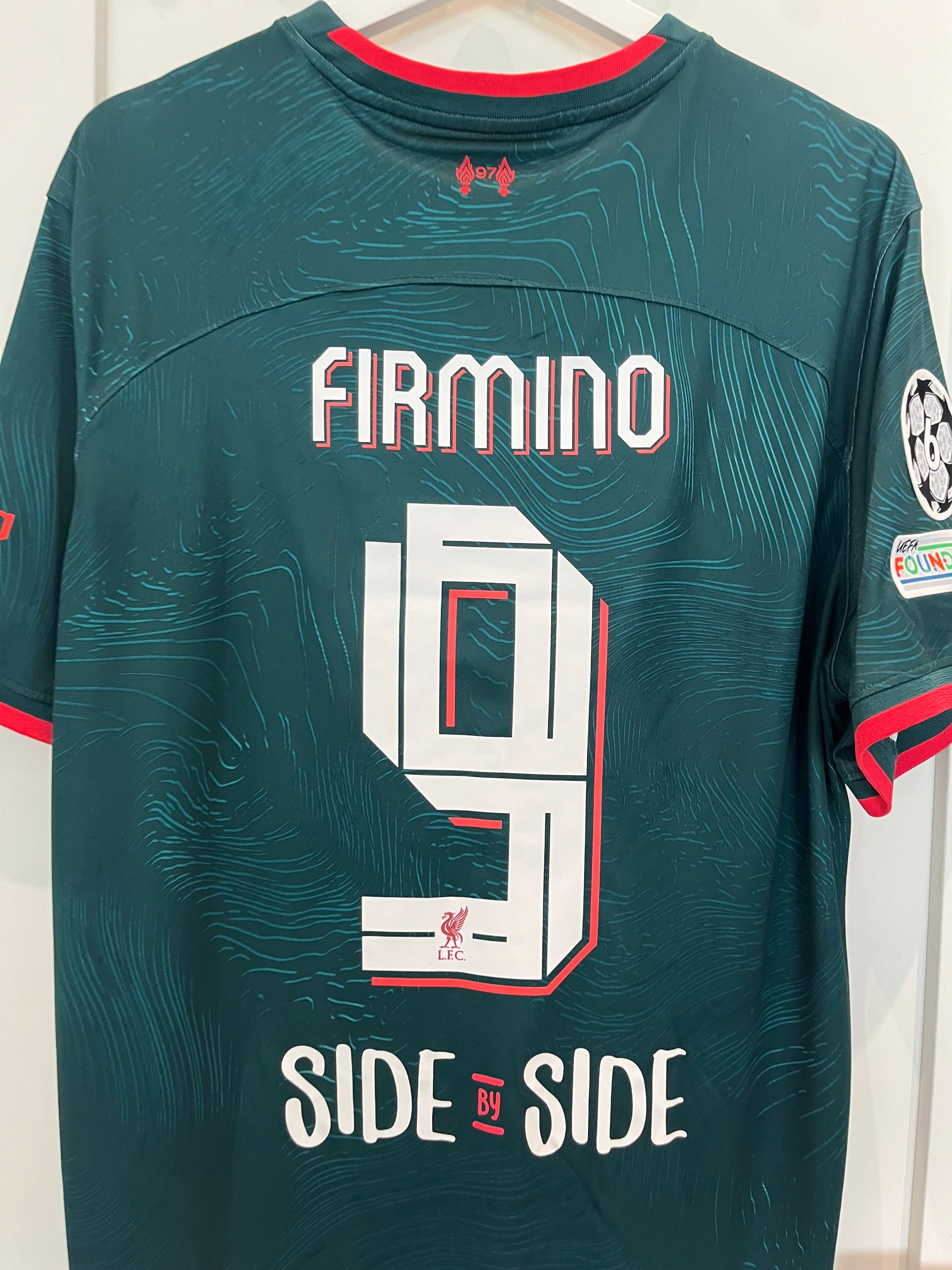 Liverpool third 2022/2023 #9 Firmino (XL) 9/10