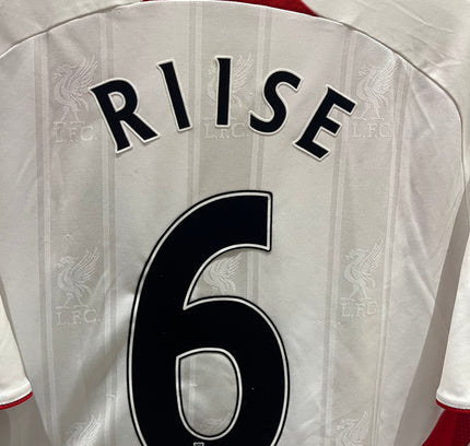 Liverpool bortedrakt 2007/2008 #6 Riise (M) 8/10