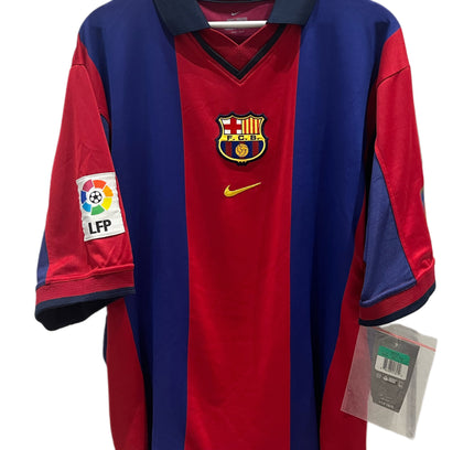 Barcelona home 2001/2002 #4 Guardiola (XL) 10/10