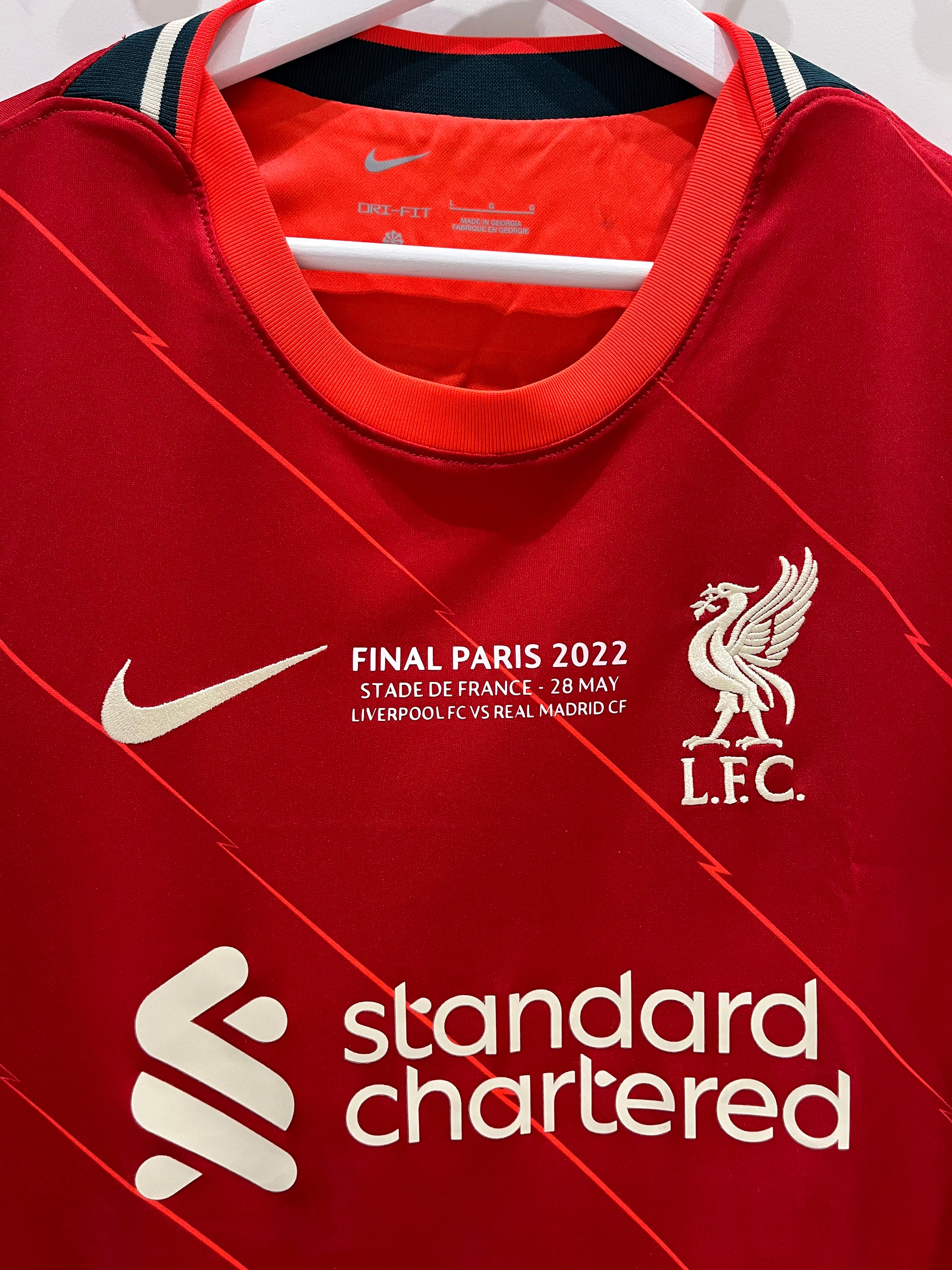 Liverpool home CL finale 2022 #66 Alexander Arnold (L) 8/10