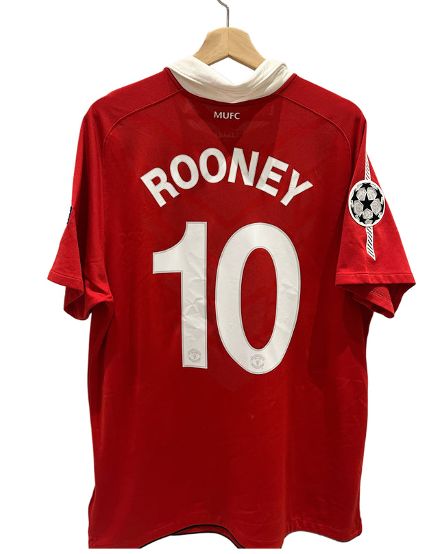 Manchester United home 10/11 #10 Rooney (L) 8/10