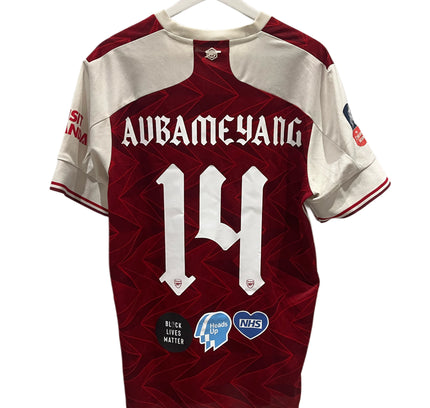 Arsenal home FA Cup final 2020 #14 Aubameyang (M) 8/10