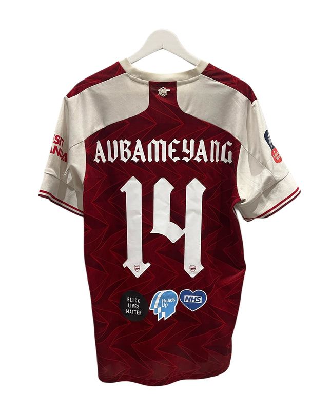 Arsenal home FA Cup final 2020 #14 Aubameyang (M) 8/10
