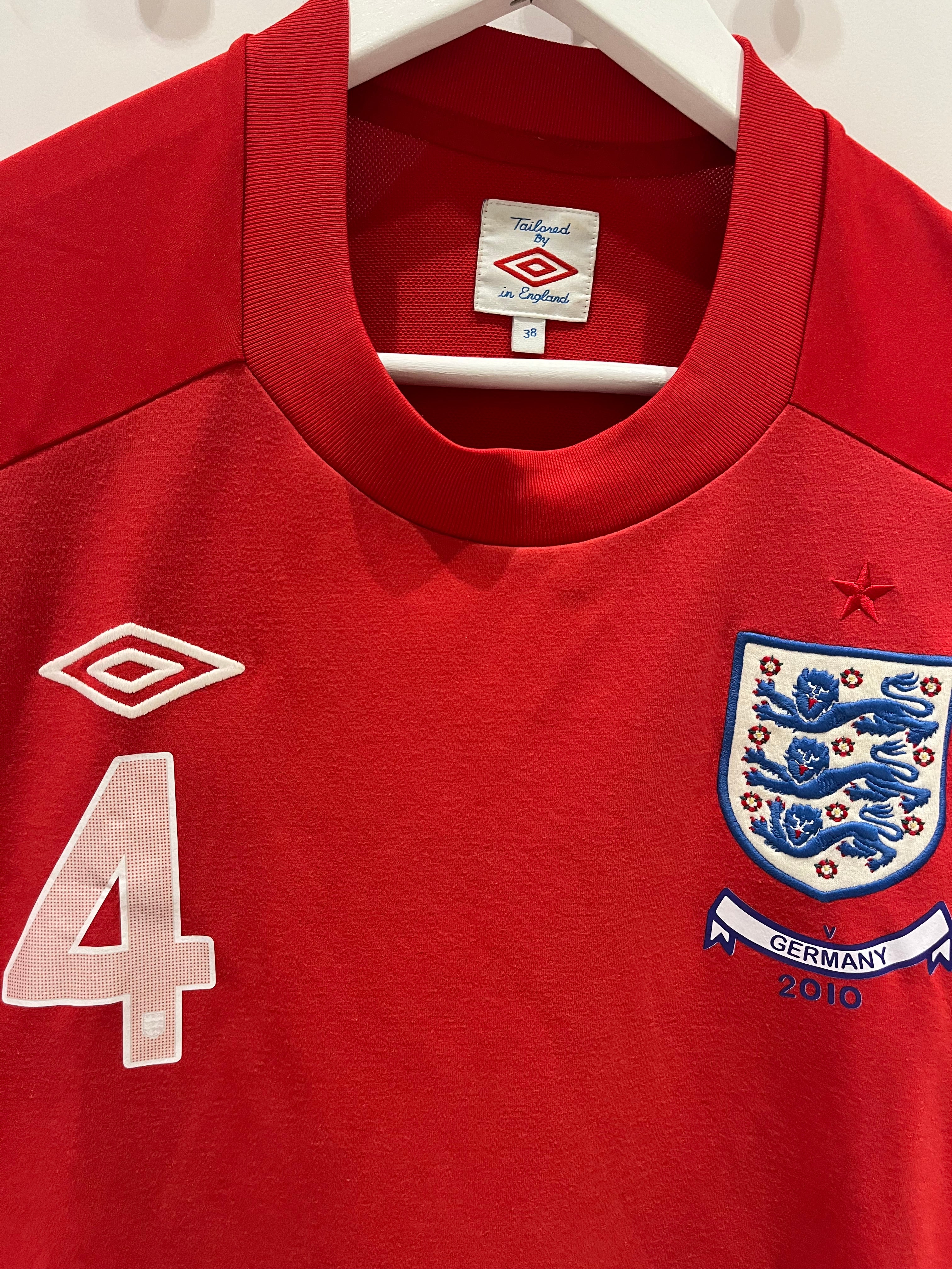 England away VM 2010 #4 Gerrard (M) 9/10