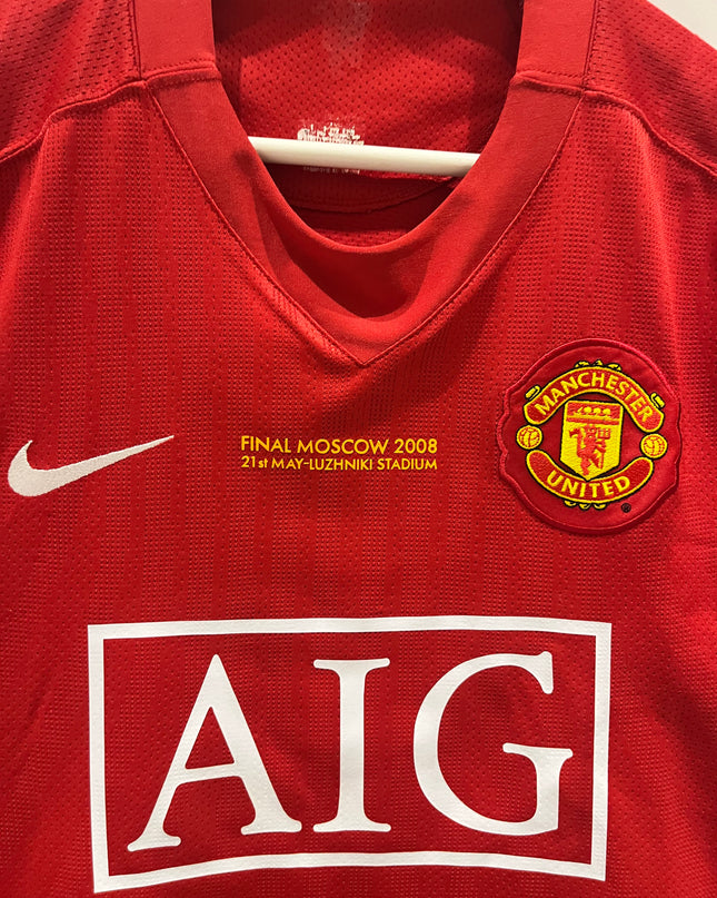 Manchester United home CL final 2008 #7 Ronaldo (L) 7/10