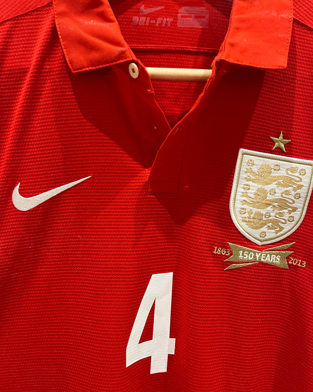 England away 2013/2014 #4 Gerrard (M) 7/10