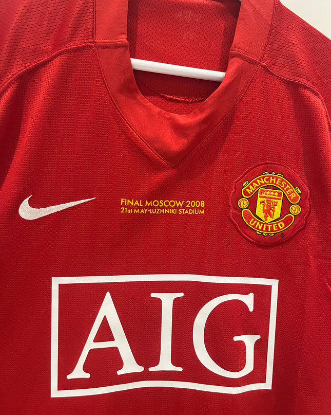 Manchester United home CL Final 2008 #7 Ronaldo (M) 7/10
