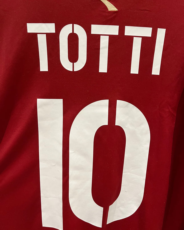 AS Rome home 2004/2005 #10 Totti (M) 8/10