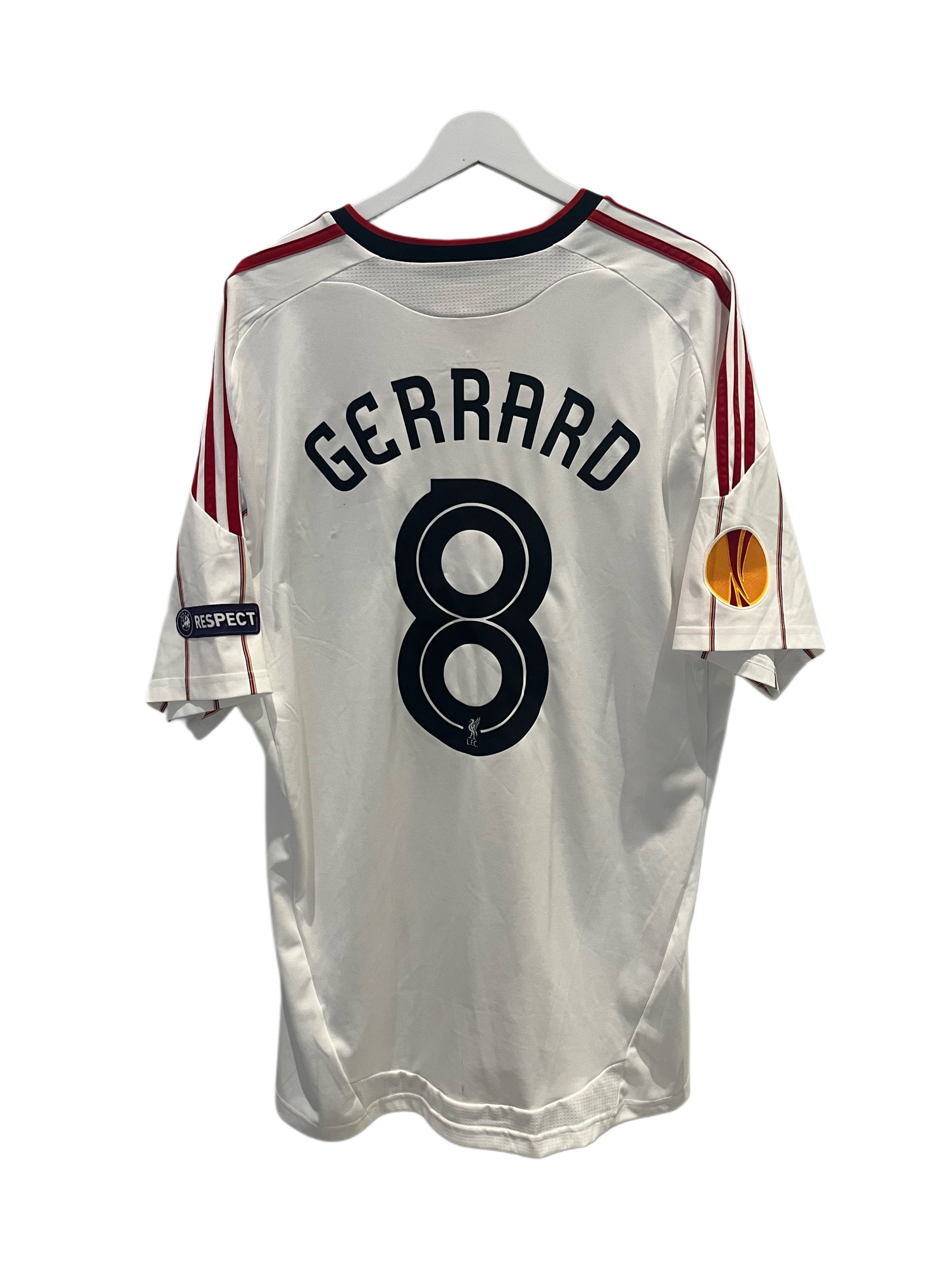 Liverpool away 2010/2011 #8 Gerrard (XL) 8/10