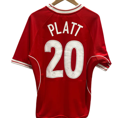 Nottingham Forrest home 2000/2002 #20 Platt (M) 8/10
